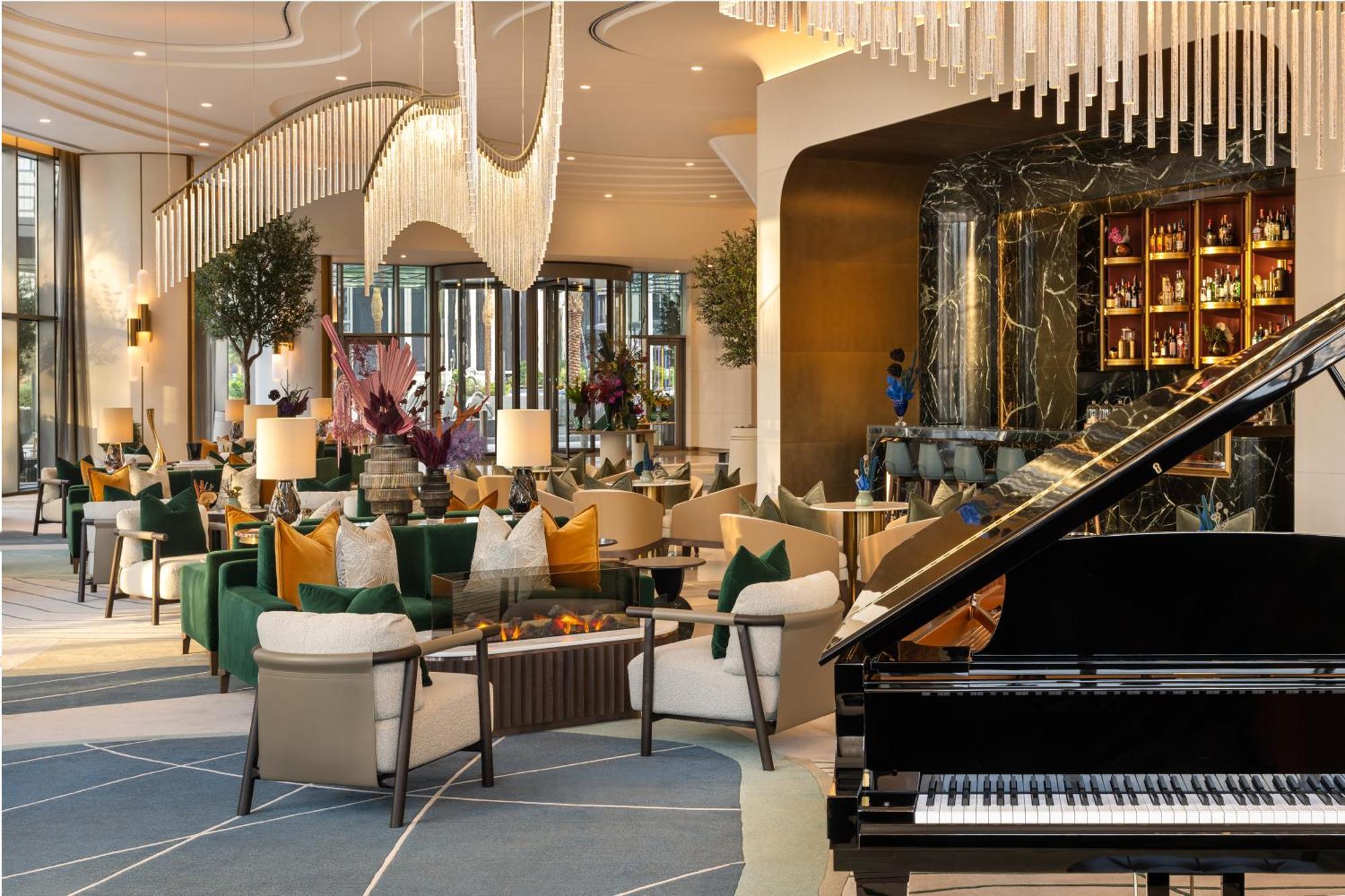 Hotel Address Creek Harbour Dubái Exterior foto The Lounge at the InterContinental London The O2